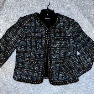 Express Tweed Blazer